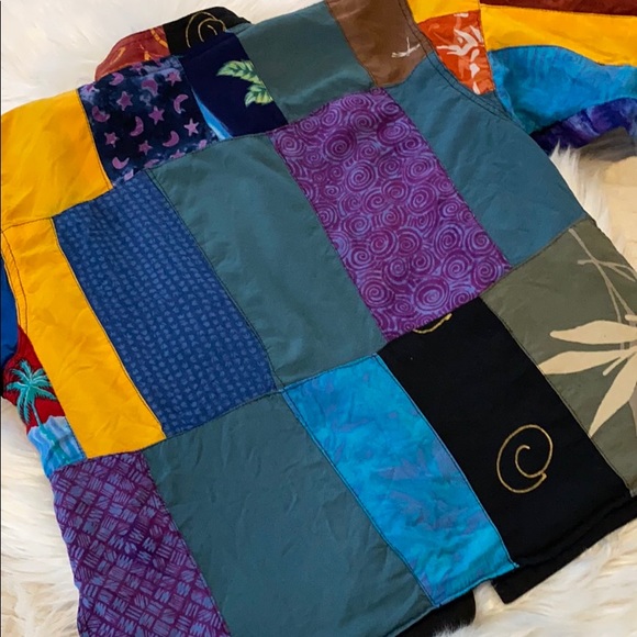 V i n t a g e • Patchwork 90s jacket - Picture 7 of 11